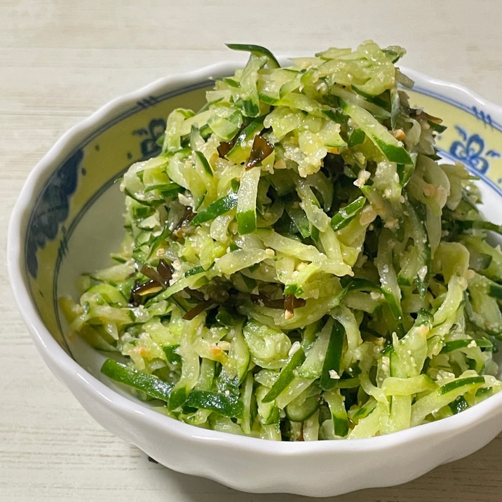 ◎大量消費!無限に食べられる塩昆布きゅうり◎